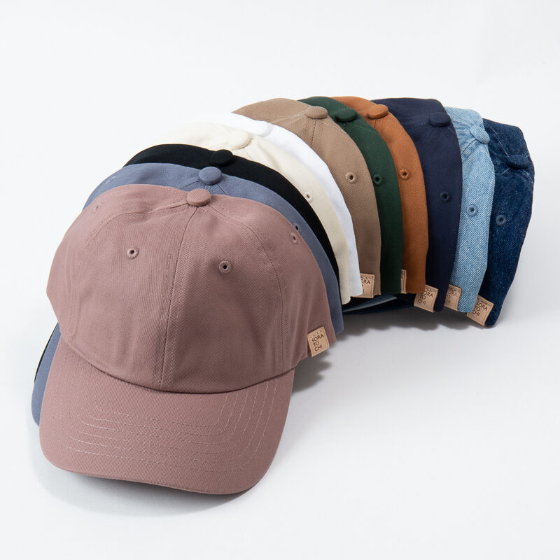 Leather tag cap